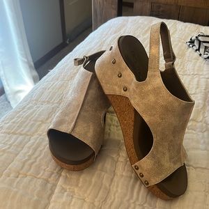 Corkys 12 Neverworn wedges